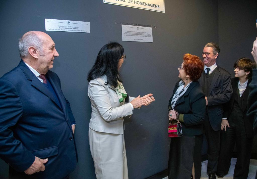 Desembargador Francisco José Ferreira Muniz tem aposição do seu nome no Memorial de Direitos Humanos do TJPR